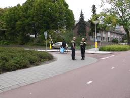 Twee gewonden vanmiddag bij een ongeluk in Eindhoven, op de Muzenlaan.