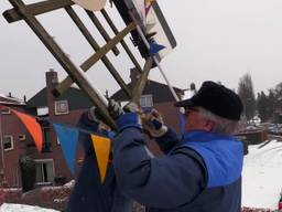 Huldiging Ireen Wüst: zelfs de molen is er klaar voor