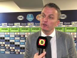 Rob Penders vindt de 5-1 nederlaag van NAC bij PSV ietwat geflatteerd. 