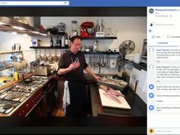 Restaurant Harboury in Tilburg deelt live kijkje in de keuken op Facebook.