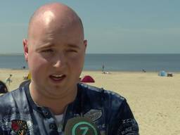 Robin de Graaf filmde het incident met cheetas in Beekse Bergen