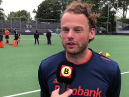 Hockeyer Bob de Voogd wil Champions Trophy in Breda winnen.