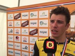 Danny van Poppel na het NK wielrennen: 'Mathieu was beter'