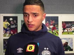 Mohammed Ihattaren stond voor de eerste keer bij PSV in de basis