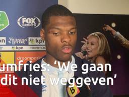PSV'er Denzel Dumfries: 'We gaan dit niet weggeven'