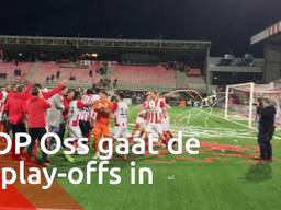 Feest in Oss, TOP gaat de play-offs in