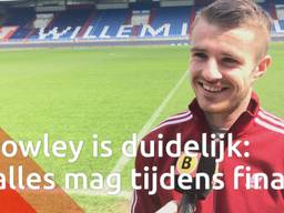 Willem II'er Daniel Crowley kan niet wachten tot het zondag is: 'Ik weet niet wat ik kan verwachten'