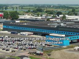 Dronebeelden van de distributiecentra