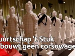 Bouwers van buurtschap ’t stuk bouwen dit jaar géén corsowagen voor het Zunderts bloemencorso