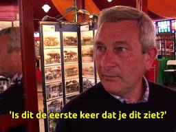 Martin uit Schotland komt op de kermisexpositie de rups van zijn overgrootvader tegen