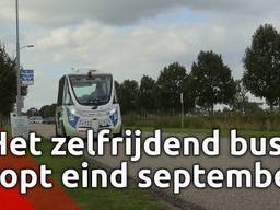 Zelfrijdend busje stopt ermee in Drimmelen en komt niet terug