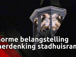 Indrukwekkende herdenking en stille tocht voor de 134 slachtoffers van de Stadhuisramp Heusden