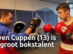 Sven Cuppen (13) uit Veldhoven verovert bokswereld, 'Dit is er eentje voor de toekomst'