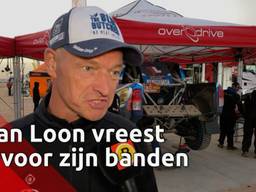 Erik van Loon bang voor z'n banden in marathonetappe Dakar Rally: 'We rijden te veel lek'