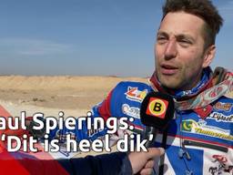 Paul Spierings bij finish Dakar Rally: 'Dubbel gevoel'