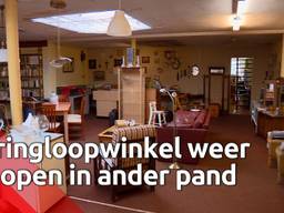 Kringloopwinkel 2J weer open na fatale brand