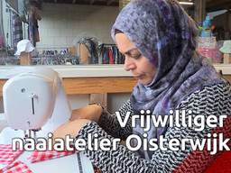 Vluchtelinge Parwin wil haar gedachten verzetten en daarom is ze vrijwilliger in het naaiatelier van Oisterwijk