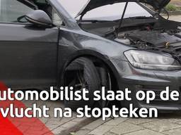 Man slaat op de vlucht voor politie in Bergen op Zoom
