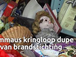 Emmaus kringloop dupe van brandstichting