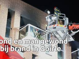 Hond en man gewond bij brand appartementencomplex Goirle