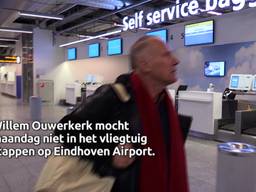 Willem Ouwerkerk mocht vliegtuig niet in uit angst voor coronavirus