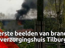 Eerste beelden van brand verzorgingshuis Tilburg