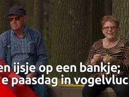 Een ijsje op een bankje; Eerste Paasdag in vogelvlucht