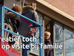Toch op visite bij het verzorgingstehuis, als je maar creatief bent