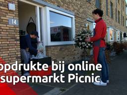 Topdrukte bij online supermarkt Picnic