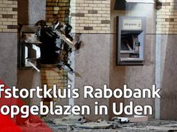 Afstortkluis van de Rabobank in Uden opgeblazen
