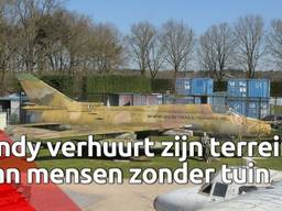 Andy verhuurt zijn terrein aan mensen zonder tuin