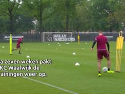 RKC Waalwijk weer in training