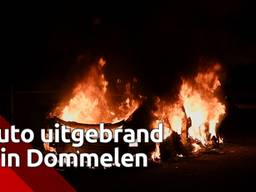 In Dommelen is een kostbare Audi door brand verwoest. Het vuur is zo goed als zeker aangestoken.