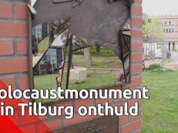 Holocaustmonument in Tilburg onthuld