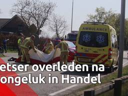 Fietser overleden na ongeluk in Handel