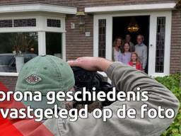 Corona geschiedenis vastgelegd in Voordeurfoto's