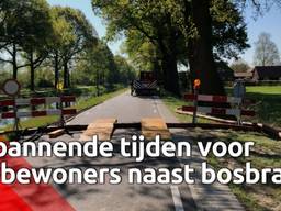 Karin woont naast de brandende Deurnese Peel