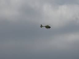 Coronahelikopter wordt voorlopig geparkeerd: 'Laatste vlucht was heel bijzonder'