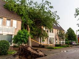 Noodweer trok over Brabant