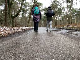 Honderdzesenzestig kilometer lopen naar oma