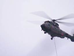 Legerhelikopters helpen bij blussen in Den Bosch
