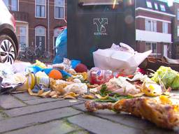 Eindhoven heeft veel last van het dumpen van afval bij containers. 