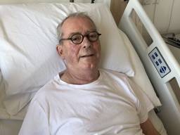 72-jarige Wim ligt al 5 weken in het ziekenhuis, hij is tegen versoepelingen