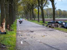 Auto met vijf mensen botst op boom, bestuurder had te veel gedronken