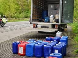 Vrachtwagen vol drugsafval gevonden in Udenhout