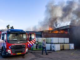 Uitslaande brand in appartement in Werkendam