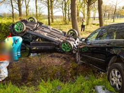 Meerdere gewonden na botsing met twee auto's in Bergeijk