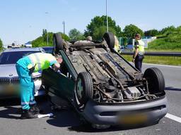 Meer dan een uur file door kettingbotsing op A58 bij Gilze