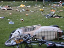 Ravage is enorm na strandfeest bij Zuiderplas in Den Bosch