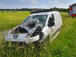 Motorrijder overleden na botsing met bestelwagen